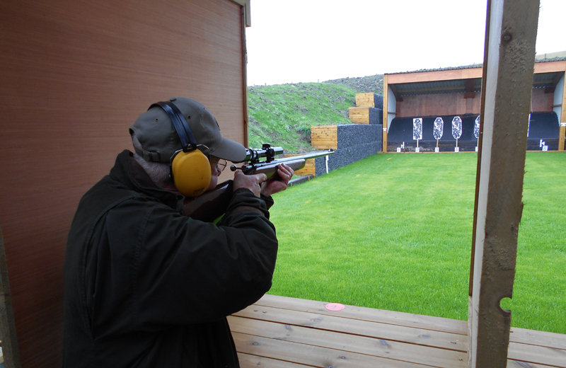 Outdoor Rifle range Edinburgh